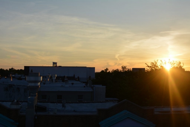 Sunset in Philadelphia
