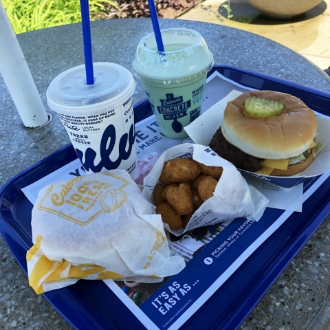 Butter Burgers and Cheese Curds from Culver's, the best fast food chain in the world
